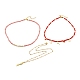 Wing & Cross & Heart & Star Pendant Necklaces for Girl Women(NJEW-JN03688)-1
