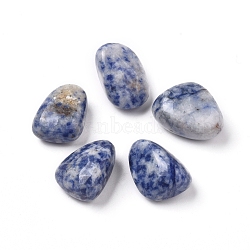 Natural Blue Spot Jasper Beads, Healing Stones, for Energy Balancing Meditation Therapy, Tumbled Stone, Vase Filler Gems, No Hole/Undrilled, Nuggets, 20~35x13~23x8~22mm(G-K302-A10)
