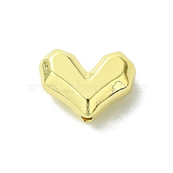 Alloy Beads, Heart, Golden, 9x12x5.5mm, Hole: 1.6mm(FIND-Z045-10G)