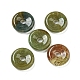 Natural Indian Agate Donut/Pi Disc Charms(G-G142-01A)-1