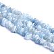 Natural Aquamarine Beads Strands(G-O049-B-21)-1