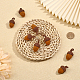 Crochet Woolen Yarn Acorns Pendant Decorations(DIY-CA0005-51)-4