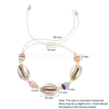 Nylon Thread Cord Braided Bead Bracelets(BJEW-JB05074)-7