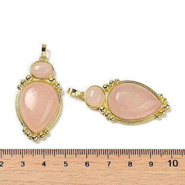 Natural Rose Quartz Pendants(G-C096-04G-01)-3