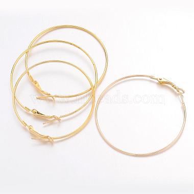 Golden Iron Earring Hoop