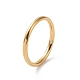 201 Stainless Steel Simple Thin Plain Band Ring for Women(RJEW-I089-27G)-1