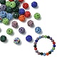 30Pcs Pave Disco Ball Beads(RB-YW0001-14M)-2
