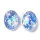 Resin Imitation Opal Cabochons(RESI-H148-09)-3
