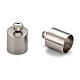 Smooth Surface 201 Stainless Steel Cord Ends(STAS-R063-93)-2