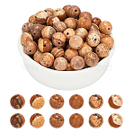 Natural Gemstone Beads Strands, Picture Jasper, Round, 8mm, 2strands/box(G-AR0003-80)