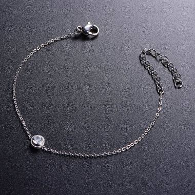 Простой элегантный браслет Shegrace из стерлингового серебра 925 с родиевым покрытием(JB274A)-3