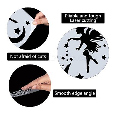 PET Plastic Drawing Painting Stencils Templates(DIY-WH0284-003)-3