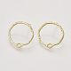 Alloy Stud Earring Findings(X-PALLOY-S121-240)-2