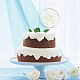 décoration de gâteau d'anniversaire en fer fingerinspire(AJEW-FG0001-34)-4