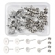 40Pcs 4 Size 304 Stainless Steel Stud Earring Findings(STAS-YW0001-56)-1