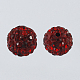 Perles de boule pavé disco (X-RB-A130-10mm-5)-1