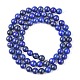 Natural Lapis Lazuli Beads Strands(G-G099-6mm-7)-3