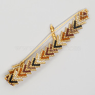 Adjustable Bohemian Style Handmade Miyuki Seed Bead Rainbow Arrow Beaded Bracelets for Women(VB1901-5)