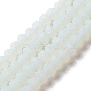 Brins de perles de verre de couleur unie imitation jade(EGLA-A034-J2mm-MD06)-3