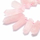 Natural Rose Quartz Beads Strands(G-F715-053)-3