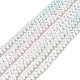 Transparent Gradient Color Glass Beads Strands(X-GLAA-H021-01B-27)-2