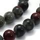 Natural African Bloodstone Beads Strands(X-G-G763-08-8mm)-3