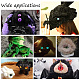 Pandahall Elite 20 définit des yeux de poupée en plastique(DIY-PH0010-85)-5