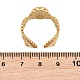 Shell Shape 304 Stainless Steel Cuff Ring Components(SA-CBA098D-03G-A)-3