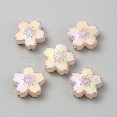 perles acryliques opaques(OACR-CJC0006-23B)-1