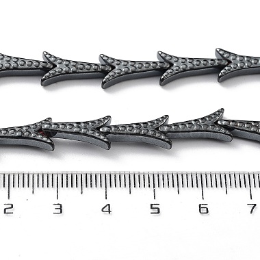 Synthetic Non-Magnetic Hematite Beads Strands(G-H303-B23)-4