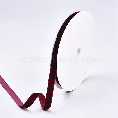 5/8 inch Single Face Velvet Ribbon(OCOR-R019-15.9mm-240)-1