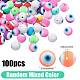 100Pcs Handmade Polymer Clay Beads(CLAY-PA0001-12)-2