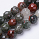 Natural African Bloodstone Beads Strands(X-G-S281-21-8mm)-1