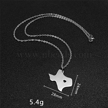 Stainless Steel Pendant Necklaces(VR7236)-3
