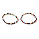 Natural Color Agate Beads Stretch Bracelets(BJEW-JB04015-02)-1