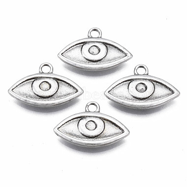 Thai Sterling Silver Plated Eye Alloy Charms