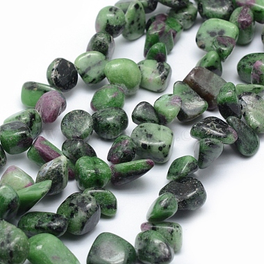 11mm Chip Ruby in Zoisite Beads
