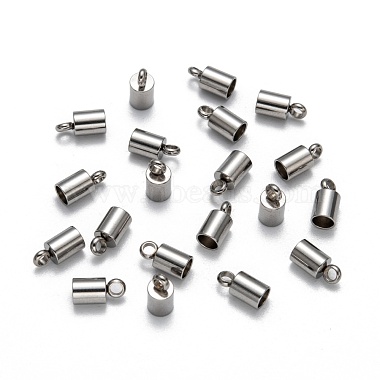 Stainless Steel Color Stainless Steel Cord Ends