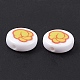 Perles acryliques imprimés opaques(SACR-F004-01A)-6