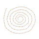 Chaînes de perles de verre faites à la main de 3.28 pied(X-CHC-F008-B02)-1