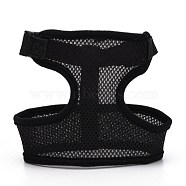 Comfortable Dog Harness Mesh No Pull No Choke Design, Soft Breathable Vest, Pet Supplies, for Small and Medium Dogs, Black, 15x17.8cm(MP-Z001-A-01B)