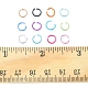 600шт. 12 наборы колец из алюминиевой проволоки разных цветов(DIY-FS0004-14)-6