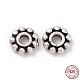 925 Sterling Silver Bead Caps(STER-D036-20AS-02)-1