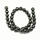 Non-magnetic Synthetic Hematite Beads Strands(G-S084-6mm)-2
