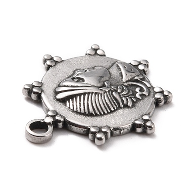 Non-Tarnish 304 Stainless Steel Charms(STAS-B024-72P)-3