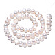 Natural Cultured Freshwater Pearl Beads Strands(PEAR-N014-07G)-2