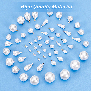 ABS Plastic Imitation Pearls Pendants(KY-WH0046-69)-4