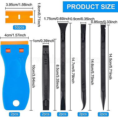 benecreat 2piezas raspadores de plástico(AJEW-BC0003-58)-2