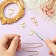 4Pcs 4 Styles Brass Toggle Clasps(KK-CJ0003-53)-5