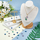 48Pcs Electroplated Glass Pendants(EGLA-HS0001-13)-3